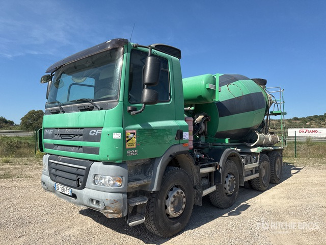 2011 DAF CF85.410 8x4 Camion Malaxeur 8x4 Mixer Truck - 콘크리트 믹서 트럭 : 사진 1 2011 DAF CF85.410 8x4 Camion Malaxeur 8x4 Mixer Truck - 콘크리트 믹서 트럭 : 사진 1