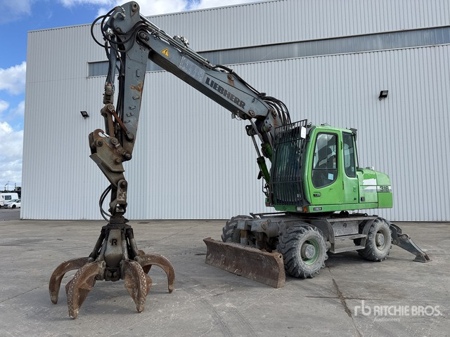 2011 Liebherr A 316 Litronic Pelle Sur Pneus Wheel Excavator - 휠 굴삭기 : 사진 2 2011 Liebherr A 316 Litronic Pelle Sur Pneus Wheel Excavator - 휠 굴삭기 : 사진 2
