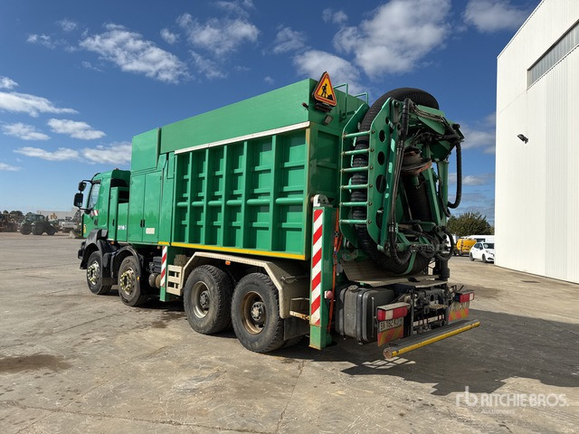 2011 Renault Kerax 8x4 Camion Aspiratrice Vacuum Excavator Truck - 진공 흡입 트럭 : 사진 3 2011 Renault Kerax 8x4 Camion Aspiratrice Vacuum Excavator Truck - 진공 흡입 트럭 : 사진 3