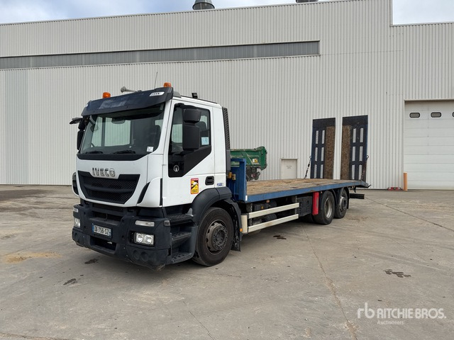 2013 Iveco 6x2 Camion Plateau Flatbed Truck - 자동 운반 장치 트럭 : 사진 2 2013 Iveco 6x2 Camion Plateau Flatbed Truck - 자동 운반 장치 트럭 : 사진 2