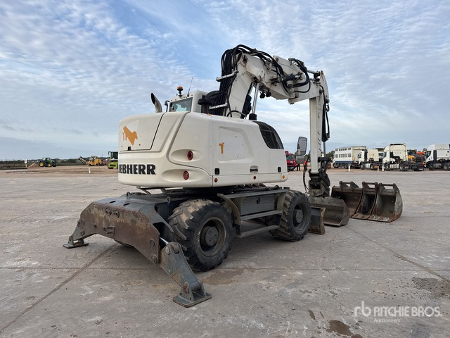 2013 Liebherr A914 Compact Pelle Sur Pneus Wheel Excavator - 휠 굴삭기 : 사진 4 2013 Liebherr A914 Compact Pelle Sur Pneus Wheel Excavator - 휠 굴삭기 : 사진 4