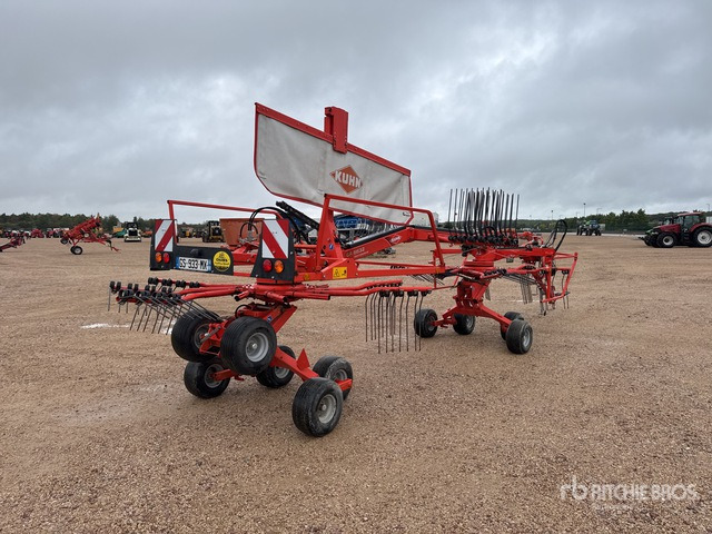 2016 Kuhn GA6632 6.6 m Semi-Mount 2 Rotor Andaineuse Hay Rake - 반전기/ 레이크 : 사진 3 2016 Kuhn GA6632 6.6 m Semi-Mount 2 Rotor Andaineuse Hay Rake - 반전기/ 레이크 : 사진 3