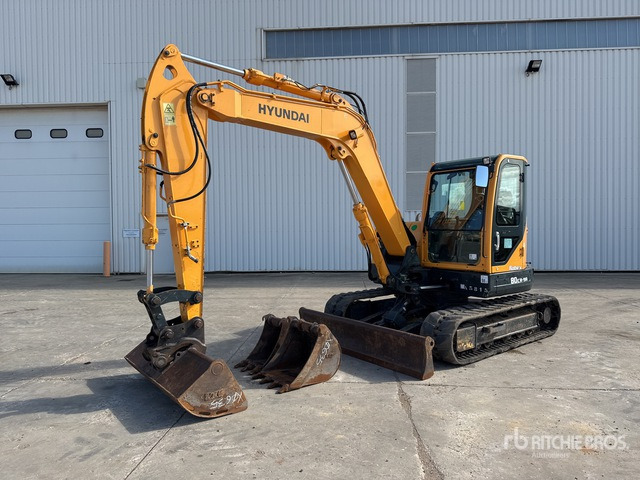 2018 Hyundai R80CR-9A Pelle Sur Chenilles Tracked Excavator - 크롤러 굴삭기 : 사진 1 2018 Hyundai R80CR-9A Pelle Sur Chenilles Tracked Excavator - 크롤러 굴삭기 : 사진 1