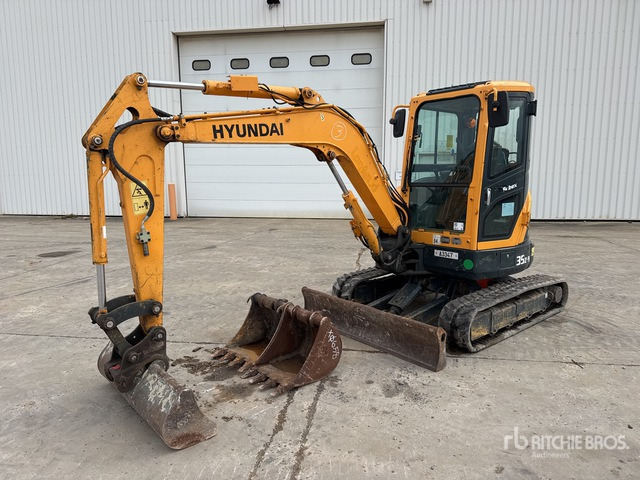 2018 Hyundai Robex35Z-9 Mini-Pelle Mini Excavator:  <6.6t - 미니 굴삭기 : 사진 1 2018 Hyundai Robex35Z-9 Mini-Pelle Mini Excavator:  <6.6t - 미니 굴삭기 : 사진 1