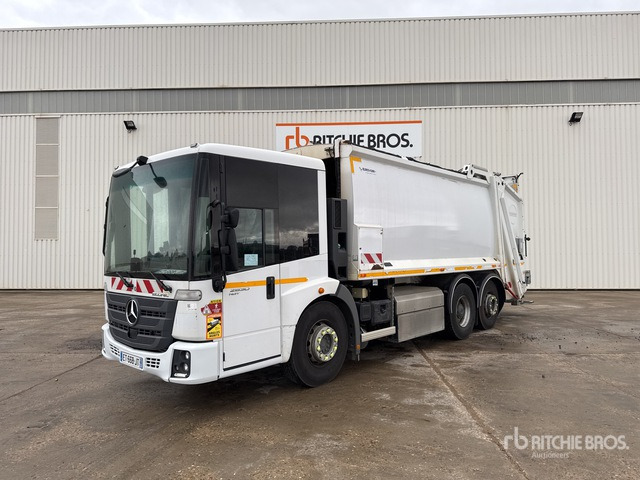 2018 Mercedes-Benz Econic 2630 NGT 6x2 Camion Benne A Ordures Mena ... Waste Collection Truck - 쓰레기차 : 사진 1 2018 Mercedes-Benz Econic 2630 NGT 6x2 Camion Benne A Ordures Mena ... Waste Collection Truck - 쓰레기차 : 사진 1