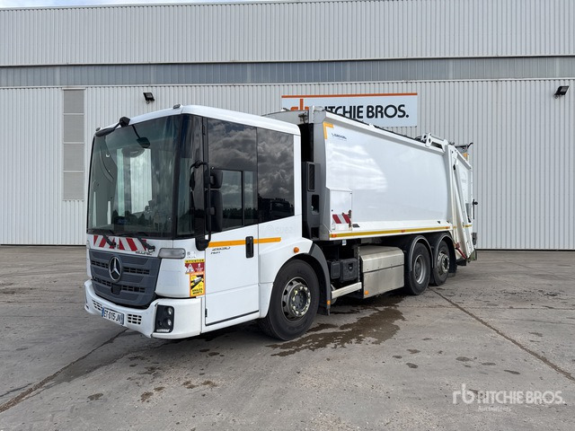 2018 Mercedes-Benz Econic 2630 NGT 6x2 Camion Benne A Ordures Mena ... Waste Collection Truck - 쓰레기차 : 사진 1 2018 Mercedes-Benz Econic 2630 NGT 6x2 Camion Benne A Ordures Mena ... Waste Collection Truck - 쓰레기차 : 사진 1
