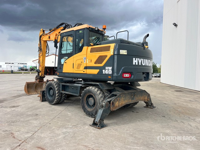 2020 Hyundai HW140 Pelle Sur Pneus Wheel Excavator - 휠 굴삭기 : 사진 3 2020 Hyundai HW140 Pelle Sur Pneus Wheel Excavator - 휠 굴삭기 : 사진 3