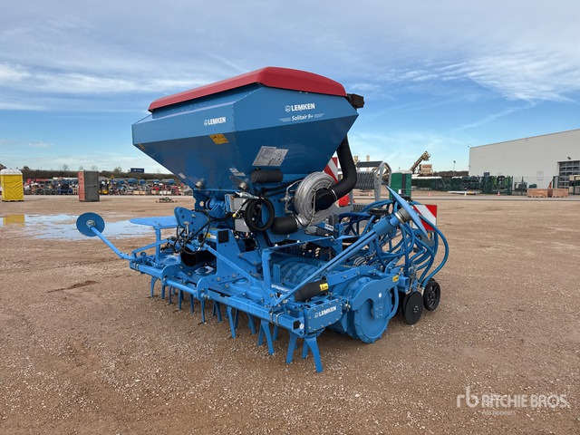 2023 Lemken Solitair 9+/300 & Zirkon 12/300 3 m 3-Point Combination Semoir ... Air Seeder - 파종기 : 사진 2 2023 Lemken Solitair 9+/300 & Zirkon 12/300 3 m 3-Point Combination Semoir ... Air Seeder - 파종기 : 사진 2