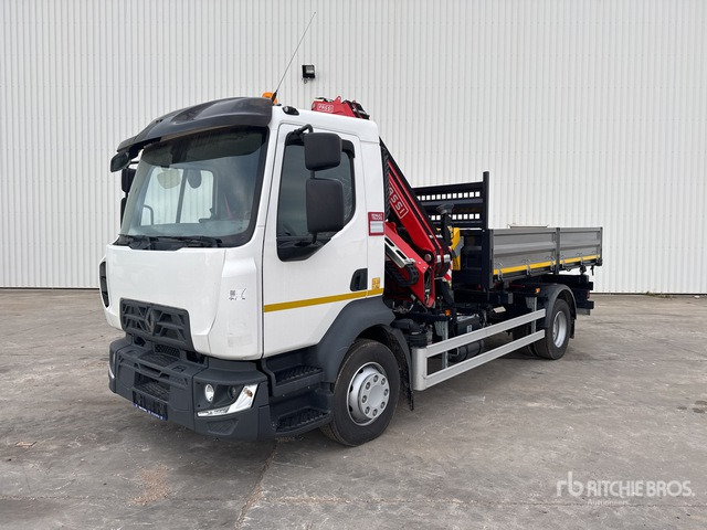 2024 Renault D210 2022 Fassi F90B 1.22E Dynamic 3 ... Dump Truck with Crane - 덤프트럭, 크레인 트럭 : 사진 2 2024 Renault D210 2022 Fassi F90B 1.22E Dynamic 3 ... Dump Truck with Crane - 덤프트럭, 크레인 트럭 : 사진 2