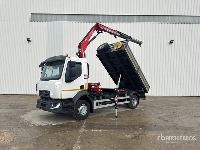 2024 Renault D210 2022 Fassi F90B.1.22E Dynamic o ... Dump Truck with Crane - 덤프트럭, 크레인 트럭 : 사진 4 2024 Renault D210 2022 Fassi F90B.1.22E Dynamic o ... Dump Truck with Crane - 덤프트럭, 크레인 트럭 : 사진 4