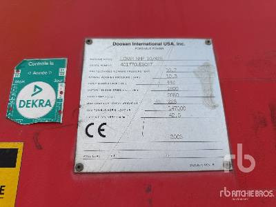 DOOSAN NHP 10/425 Mobile Compresseur A Air (Inope ... - 공기 압축기 : 사진 5 DOOSAN NHP 10/425 Mobile Compresseur A Air (Inope ... - 공기 압축기 : 사진 5