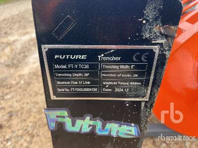 FUTURE FT-YTC38 Trancheuse (Non Utilise) (Unused) - 트렌처 : 사진 5 FUTURE FT-YTC38 Trancheuse (Non Utilise) (Unused) - 트렌처 : 사진 5