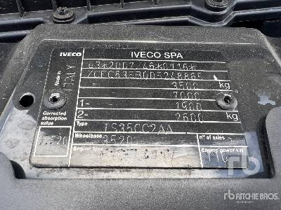 IVECO 35C15 Vehicule Utilitaire - 패널 밴 : 사진 5 IVECO 35C15 Vehicule Utilitaire - 패널 밴 : 사진 5
