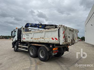 IVECO TRAKKER 410 EEV 2013 Fassi F133 5580 kg on 6x4 ... - 덤프트럭 : 사진 3 IVECO TRAKKER 410 EEV 2013 Fassi F133 5580 kg on 6x4 ... - 덤프트럭 : 사진 3