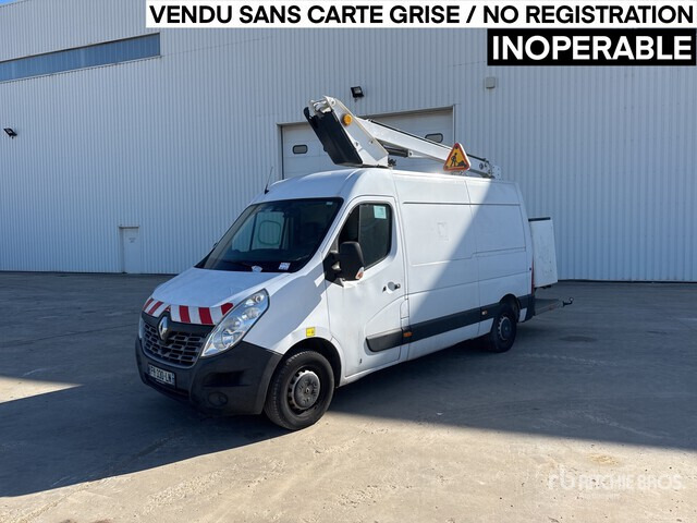 Renault Master Camion ? godets - 트럭 탑재 고가작업 플랫폼 : 사진 1 Renault Master Camion ? godets - 트럭 탑재 고가작업 플랫폼 : 사진 1