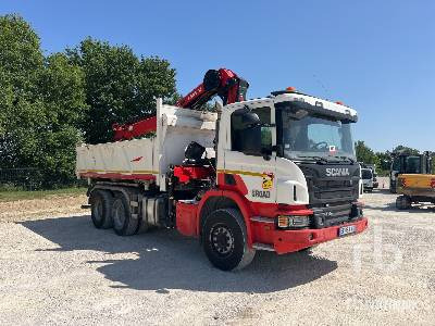 SCANIA P410 2016 Hiab X-Hiduo 188E-3 5200 k ... - 덤프트럭, 크레인 트럭 : 사진 4 SCANIA P410 2016 Hiab X-Hiduo 188E-3 5200 k ... - 덤프트럭, 크레인 트럭 : 사진 4