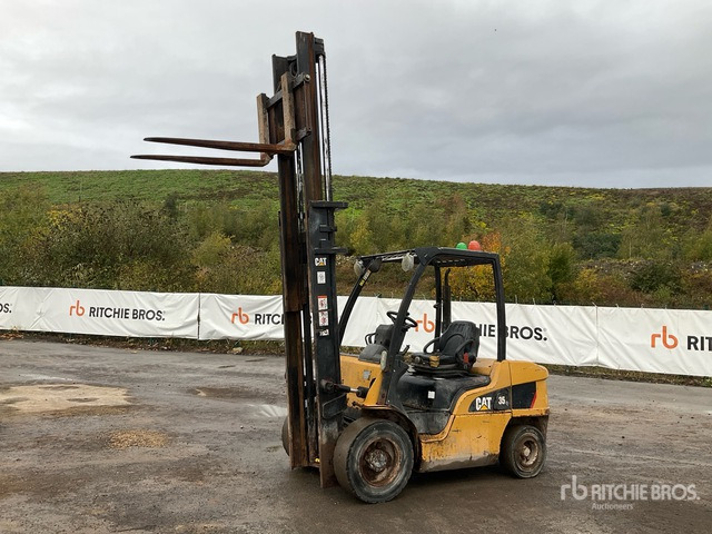 2010 Cat DP35N 3500 kg Forklift - 지게차 : 사진 1 2010 Cat DP35N 3500 kg Forklift - 지게차 : 사진 1
