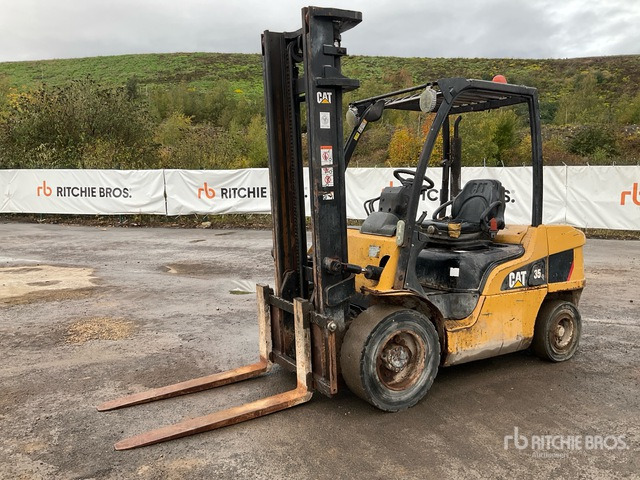 2010 Cat DP35N 3500 kg Forklift - 지게차 : 사진 3 2010 Cat DP35N 3500 kg Forklift - 지게차 : 사진 3