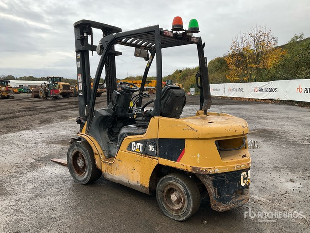 2010 Cat DP35N 3500 kg Forklift - 지게차 : 사진 4 2010 Cat DP35N 3500 kg Forklift - 지게차 : 사진 4