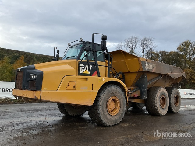 2015 Cat 740B Articulated Dump Truck - 관절 덤프 : 사진 3 2015 Cat 740B Articulated Dump Truck - 관절 덤프 : 사진 3