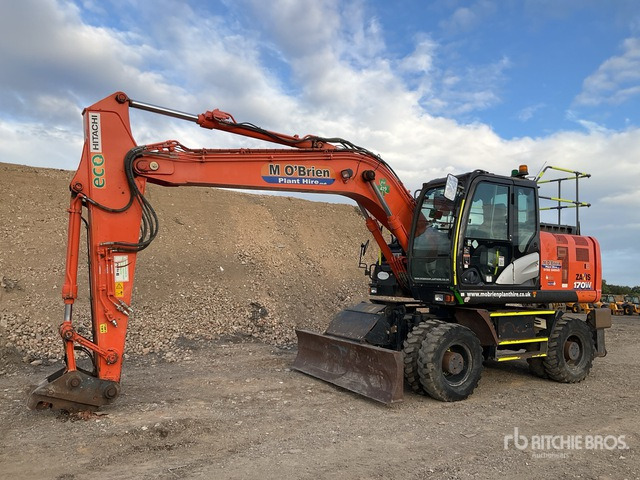 2017 Hitachi ZX170W-5 Highway Wheeled Excavator - 휠 굴삭기 : 사진 2 2017 Hitachi ZX170W-5 Highway Wheeled Excavator - 휠 굴삭기 : 사진 2