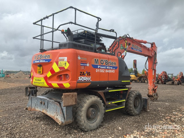 2017 Hitachi ZX170W-5 Wheel Excavator - 휠 굴삭기 : 사진 4 2017 Hitachi ZX170W-5 Wheel Excavator - 휠 굴삭기 : 사진 4