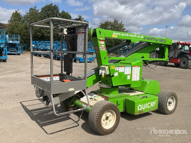 2017 Nifty HR12?NDE 2WD Hybrid Articulating Boom Lift - 관절 붐 : 사진 1 2017 Nifty HR12?NDE 2WD Hybrid Articulating Boom Lift - 관절 붐 : 사진 1