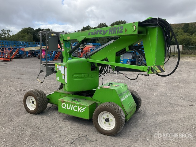 2017 Nifty HR12?NDE 2WD Hybrid Articulating Boom Lift - 관절 붐 : 사진 4 2017 Nifty HR12?NDE 2WD Hybrid Articulating Boom Lift - 관절 붐 : 사진 4