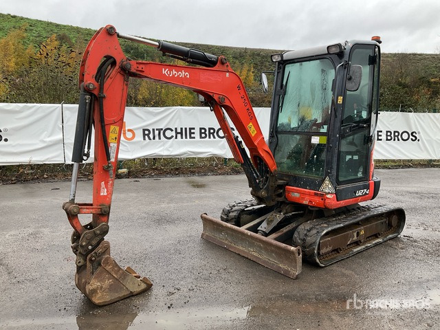 2018 Kubota U27-4 Mini Excavator: <6.6t - 미니 굴삭기 : 사진 2 2018 Kubota U27-4 Mini Excavator: <6.6t - 미니 굴삭기 : 사진 2