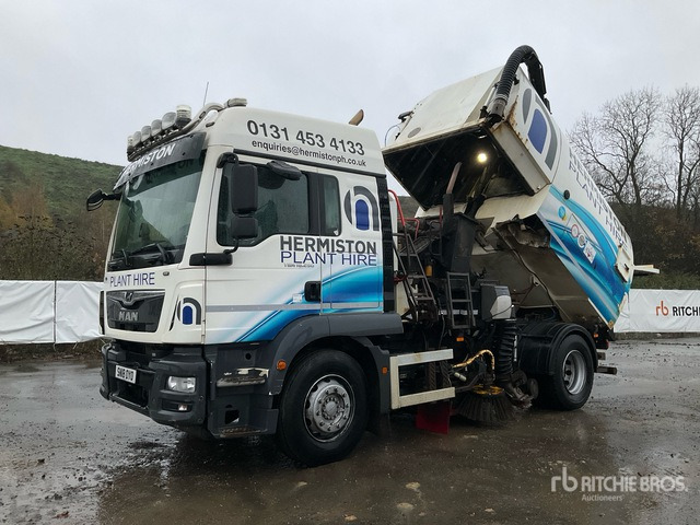 2018 MAN TGM18.290 Johnston Body on Sweeper Truck - 거리 청소 차량 : 사진 3 2018 MAN TGM18.290 Johnston Body on Sweeper Truck - 거리 청소 차량 : 사진 3