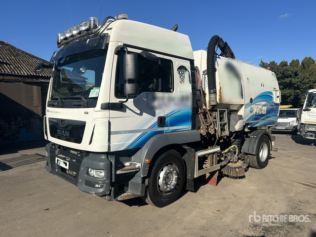 2018 MAN TGM18.290 Johnston Body on Sweeper Truck - 거리 청소 차량 : 사진 2 2018 MAN TGM18.290 Johnston Body on Sweeper Truck - 거리 청소 차량 : 사진 2