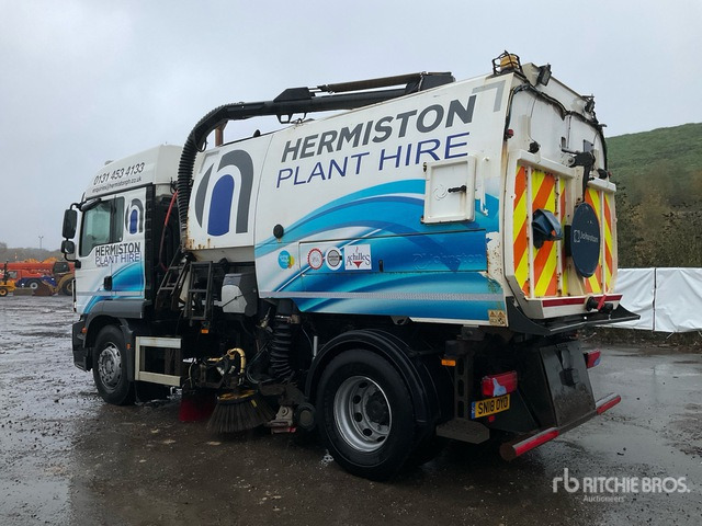 2018 MAN TGM18.290 Johnston Body on Sweeper Truck - 거리 청소 차량 : 사진 4 2018 MAN TGM18.290 Johnston Body on Sweeper Truck - 거리 청소 차량 : 사진 4