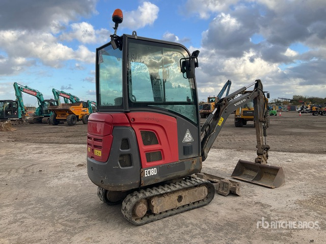 2018 Volvo EC18D Mini Excavator:  <6.6t - 미니 굴삭기 : 사진 3 2018 Volvo EC18D Mini Excavator:  <6.6t - 미니 굴삭기 : 사진 3