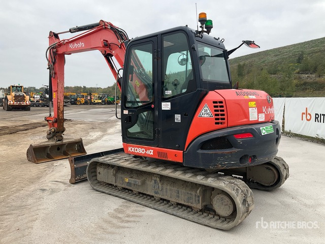 2019 Kubota KX080-4A 2019 Kubota KX080-4A Tracked Excavator Tracked Excavator - 크롤러 굴삭기 : 사진 3 2019 Kubota KX080-4A 2019 Kubota KX080-4A Tracked Excavator Tracked Excavator - 크롤러 굴삭기 : 사진 3