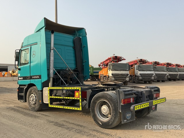 2001 Mercedes-Benz Actros 1843 4x2 S/A Sleeper Truck Tractor - 트랙터 유닛 : 사진 3 2001 Mercedes-Benz Actros 1843 4x2 S/A Sleeper Truck Tractor - 트랙터 유닛 : 사진 3