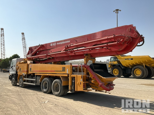 2002 Isuzu CXH50T 2003 Putzmeister M42 on 8x4 Twi ... Concrete Pump Truck - 콘크리트 펌프 트럭 : 사진 4 2002 Isuzu CXH50T 2003 Putzmeister M42 on 8x4 Twi ... Concrete Pump Truck - 콘크리트 펌프 트럭 : 사진 4