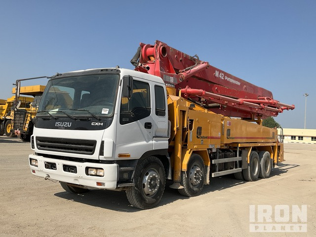 2002 Isuzu CXH50T 2003 Putzmeister M42 on 8x4 Twi ... Concrete Pump Truck - 콘크리트 펌프 트럭 : 사진 1 2002 Isuzu CXH50T 2003 Putzmeister M42 on 8x4 Twi ... Concrete Pump Truck - 콘크리트 펌프 트럭 : 사진 1
