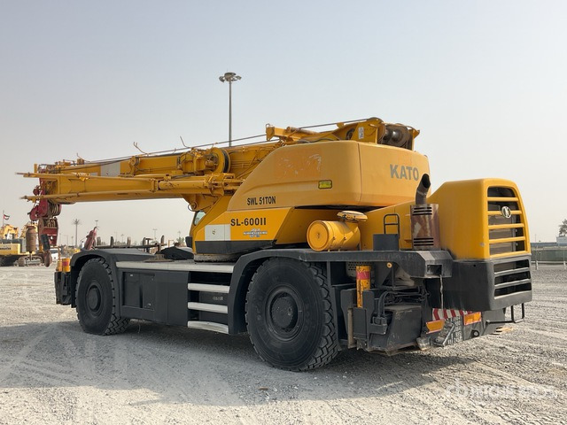 2007 Kato SL600II 51 ton 4x4x4 Rough Terrain Crane - 험한 지형 크레인 : 사진 4 2007 Kato SL600II 51 ton 4x4x4 Rough Terrain Crane - 험한 지형 크레인 : 사진 4