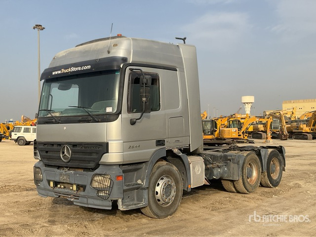 2007 Mercedes-Benz Actros 2644 6x4 T/A Sleeper Truck Tractor - 트랙터 유닛 : 사진 1 2007 Mercedes-Benz Actros 2644 6x4 T/A Sleeper Truck Tractor - 트랙터 유닛 : 사진 1