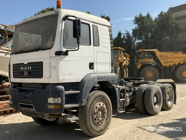 2008 MAN TGA33.400 6x4 (Inoperable) T/A Sleeper Truck Tractor - 트랙터 유닛 : 사진 1 2008 MAN TGA33.400 6x4 (Inoperable) T/A Sleeper Truck Tractor - 트랙터 유닛 : 사진 1