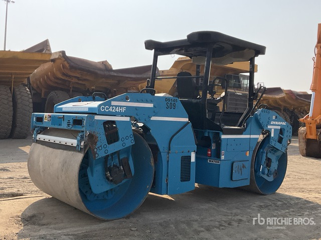 2009 Dynapac CC424HF Double Drum Roller - 로드 롤러 : 사진 3 2009 Dynapac CC424HF Double Drum Roller - 로드 롤러 : 사진 3