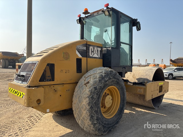 2012 Cat CS-533E Smooth Drum Compactor - 압축기 : 사진 3 2012 Cat CS-533E Smooth Drum Compactor - 압축기 : 사진 3