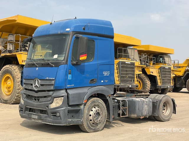 2014 Mercedes-Benz Actros 1843LS 4x2 S/A Sleeper Truck Tractor - 트랙터 유닛 : 사진 1 2014 Mercedes-Benz Actros 1843LS 4x2 S/A Sleeper Truck Tractor - 트랙터 유닛 : 사진 1