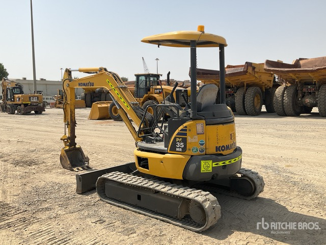 2015 Komatsu PC35MR-3 - 미니 굴삭기 : 사진 3 2015 Komatsu PC35MR-3 - 미니 굴삭기 : 사진 3