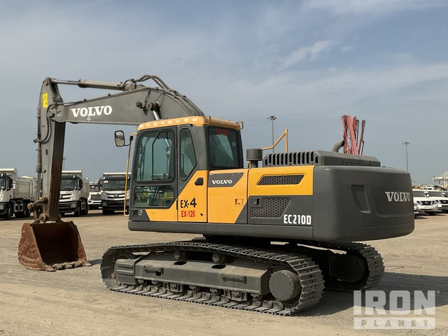 2017 Volvo EC210D - 크롤러 굴삭기 : 사진 4 2017 Volvo EC210D - 크롤러 굴삭기 : 사진 4