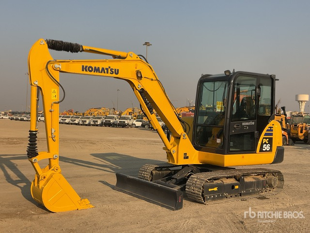 2019 Komatsu PC56-7 Mini Excavator: <6.6t - 미니 굴삭기 : 사진 1 2019 Komatsu PC56-7 Mini Excavator: <6.6t - 미니 굴삭기 : 사진 1