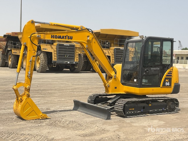 2019 Komatsu PC56-7 - 미니 굴삭기 : 사진 2 2019 Komatsu PC56-7 - 미니 굴삭기 : 사진 2