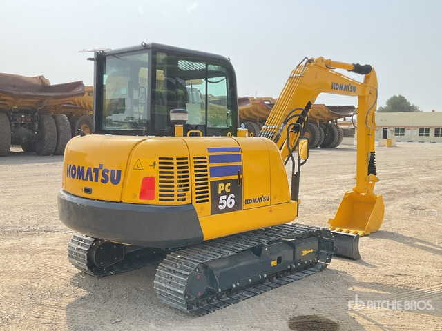 2019 Komatsu PC56-7 - 미니 굴삭기 : 사진 4 2019 Komatsu PC56-7 - 미니 굴삭기 : 사진 4