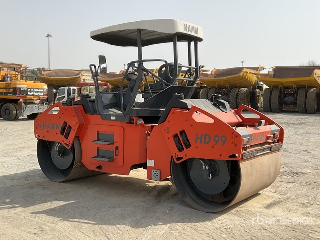 2020 Hamm HD99 Double Drum Roller - 로드 롤러 : 사진 4 2020 Hamm HD99 Double Drum Roller - 로드 롤러 : 사진 4