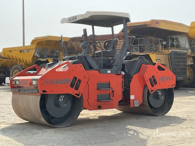 2020 Hamm HD99 Double Drum Roller - 로드 롤러 : 사진 2 2020 Hamm HD99 Double Drum Roller - 로드 롤러 : 사진 2